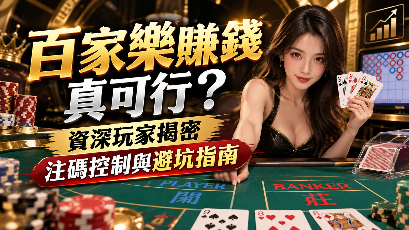 百家樂賺錢真可行？資深玩家揭密注碼控制與避坑指南